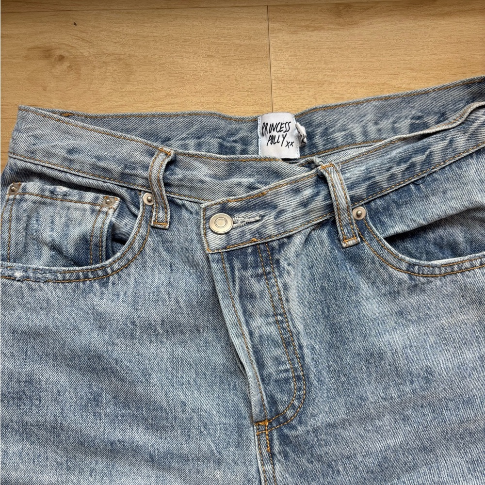 Princess Polly Crossover Jeans